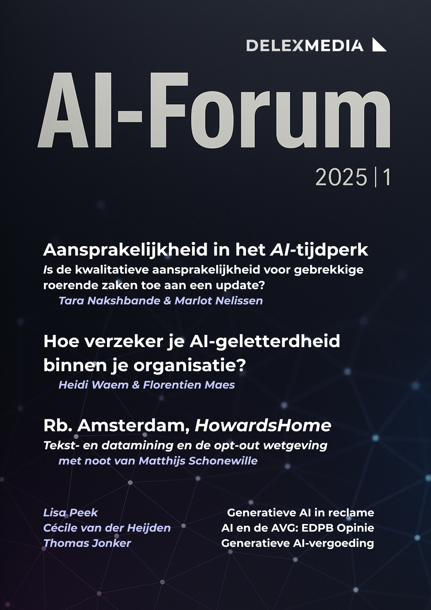 AI-Forum tijdschrift eerste uitgave